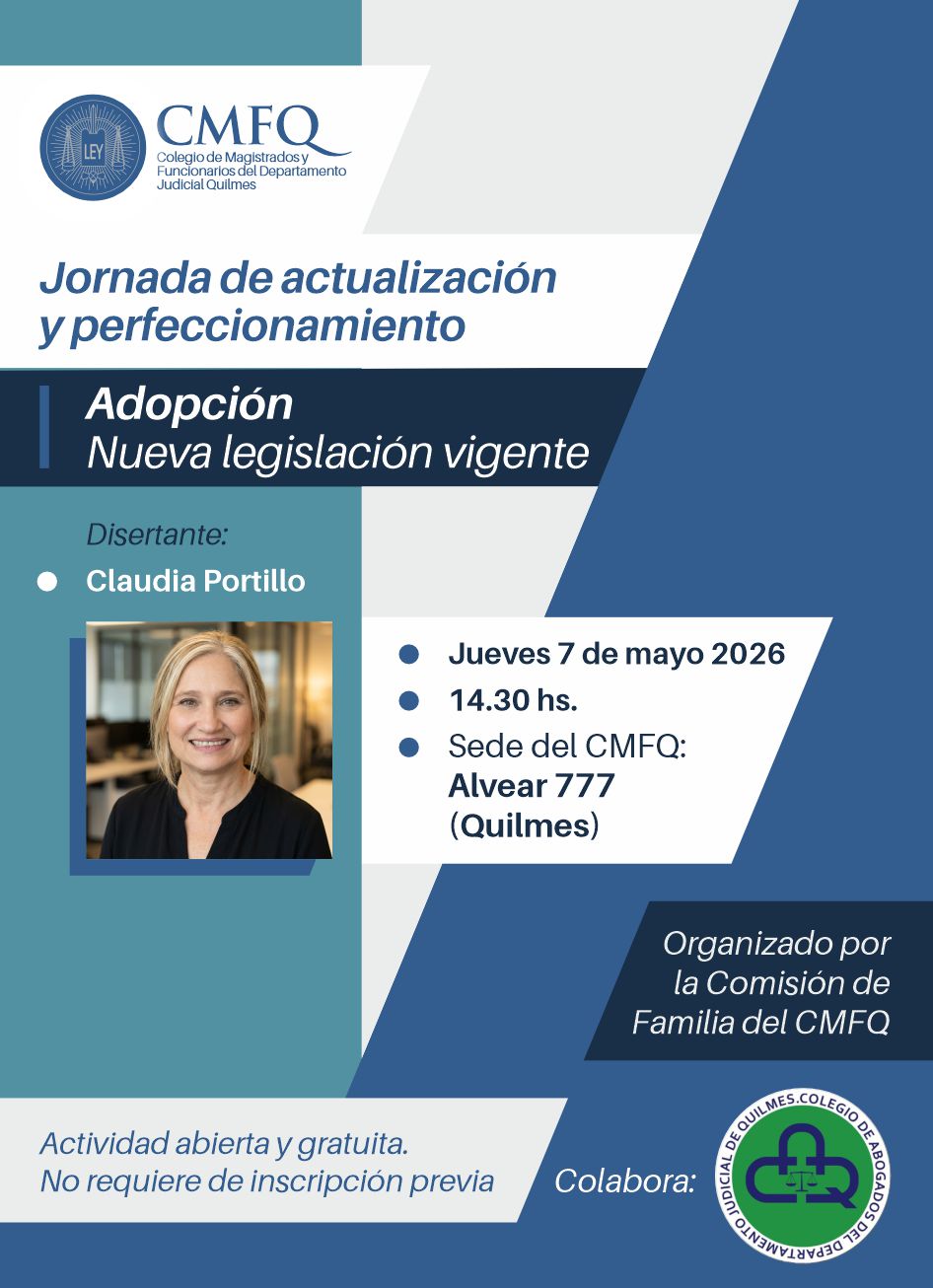 Jornada de actualización y perfeccionamiento Adopción. Nueva legislación vigente